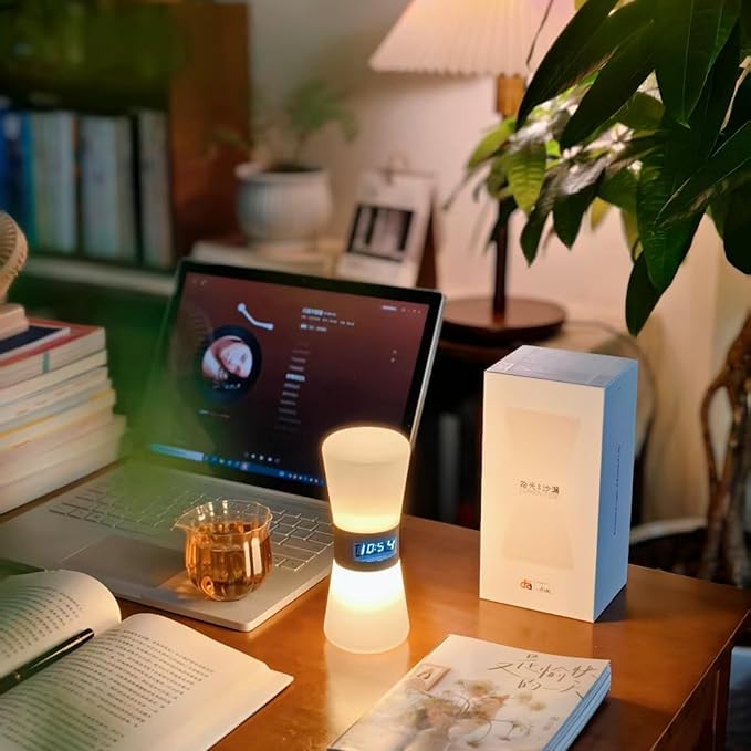 Rechargeable Night Light,Night Light for Baby Nurseryt,Nightlight Kids,Light with Timer,Boys Night Lights Bedroom, Meditation Timer gong