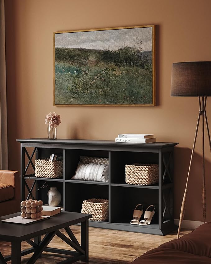 InSimSea Framed Canvas Wall Art Vintage Decor, Rustic Classical Paintings for Wall Decorations, Large Prints Artwork, Living Room Home Kitchen Farmhouse Bathroom Decor, 24"x36"