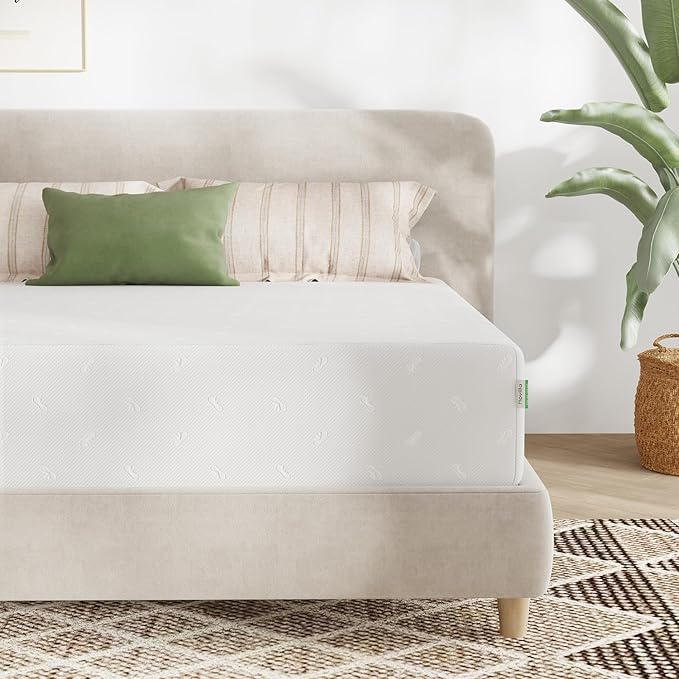 Novilla Full Size Mattress, 10 Inch Memory Foam Mattress Full for Supportive & Pressure Relief, Removable Washable Cover,CertiPUR-US Certified Mattresses in a Box, Firm