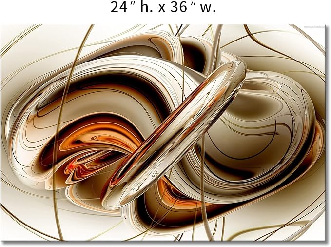 First Wall Art - Abstract Orange White Lines Wall Art Painting The Picture Print On Canvas Abstract Pictures for Home Decor Decoration Gift