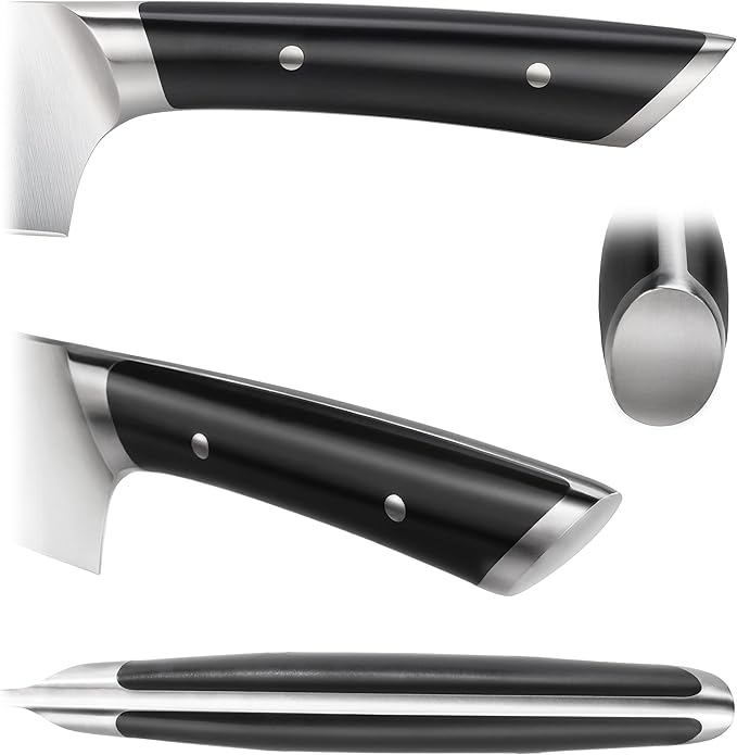 Cangshan HELENA Series German Steel Forged Starter Knife Set (Black, 2-Piece)