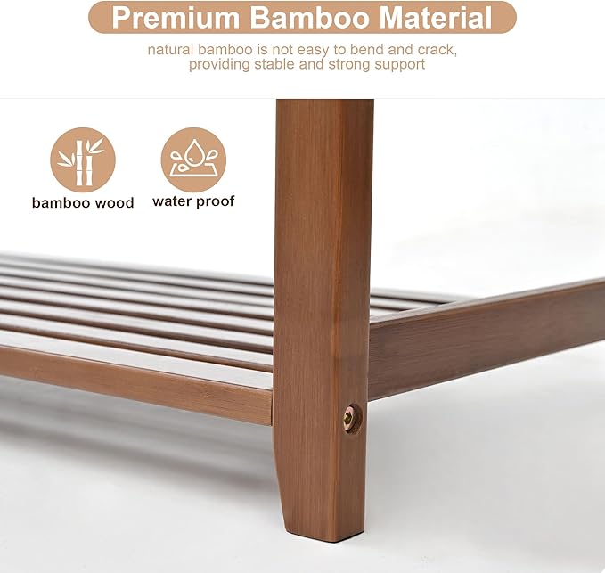 Shoe Rack with Cushion for Font Door Entrance, 27.6 in Shoe Bench with Storage for Entryway, Hallway, Bedroom, Living Room