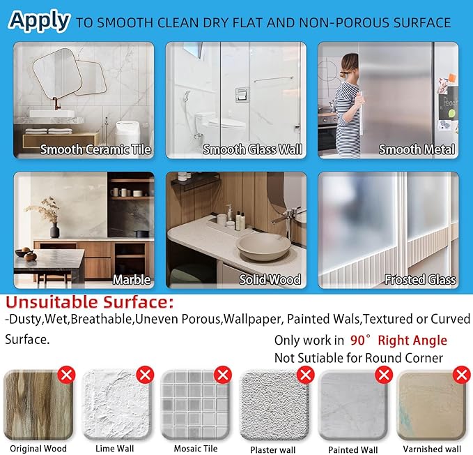 Onemake Corner Shower Caddy with Suction Cups, 2-Pack Removable Aluminum Wall Mounted Organizer Shelves Storage Rack with Towel Bar Portable Hook for Bathroom, Grey