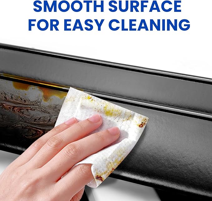 GGC 17.5 inch Flavorizer Bar for Weber Genesis 300 Series Genesis E310 E320 E330 S310 S320 S330 EP-310 EP-320 EP-330, Porcelain-enameled Flavor Bar Replacement for Weber 7620, 5 PCS