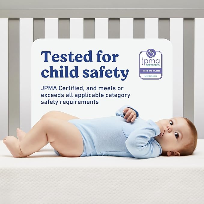 Graco Ultra Dual-Sided Crib Mattress & Protector Value Bundle (2-Pack) – Includes GREENGUARD Gold Certified Crib Mattress, GREENGUARD Gold Certified Waterproof Protector