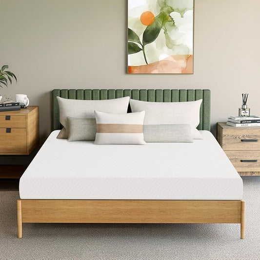 Neo Sleep 6 Inch Full Cooling Memory Mattress for Pressure Relief & Cool Sleep Medium Firm CertiPUR-US Certified Foam, Mattress-in-a-Box Comfort & Supportive Fiberglass Free (Full, 6 in)