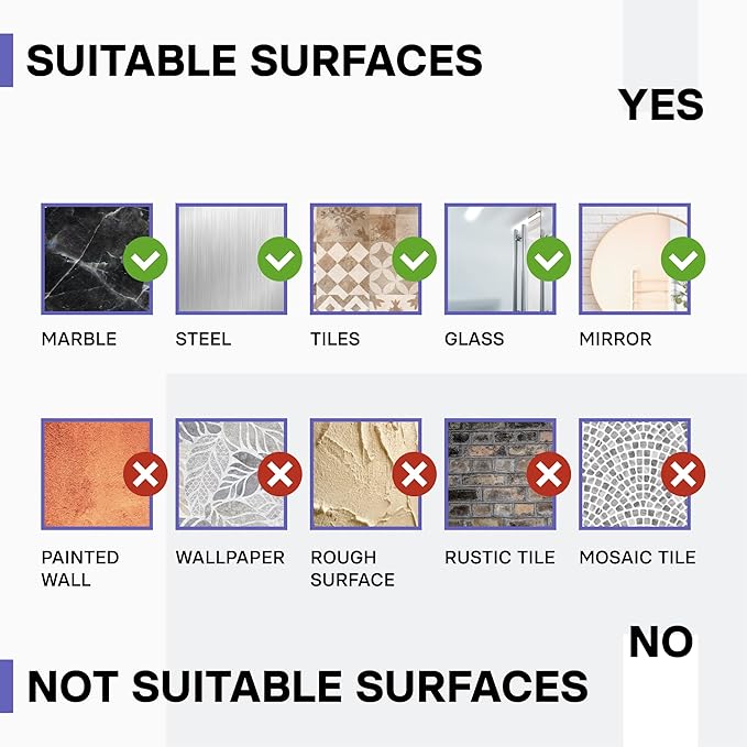 KINCMAX Premium Shower Caddy with Soap Holder, 2-Pack Adhesive Organizer, No Drill Bathroom Shelves, Rustproof Stainless Steel Shelves for Inside Shower, Storage Rack, Silver