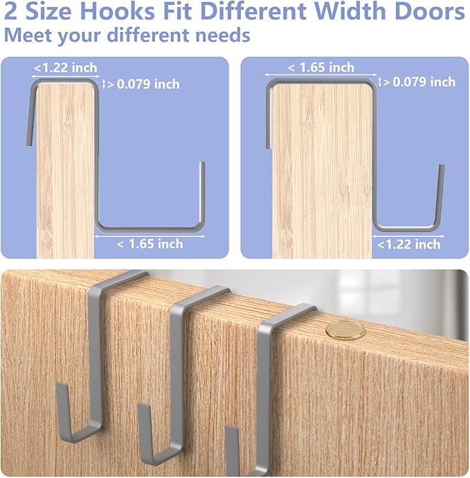 FENTEC 1 Pack Over-the-Door-Shoe-Organizers, Hanging Shoe Organizer with Large Pocket Shoe Holder Hanging Shoe Rack for Closet Shoe Organizer for Wall, Over Door Organizer with 15 Pockets Black