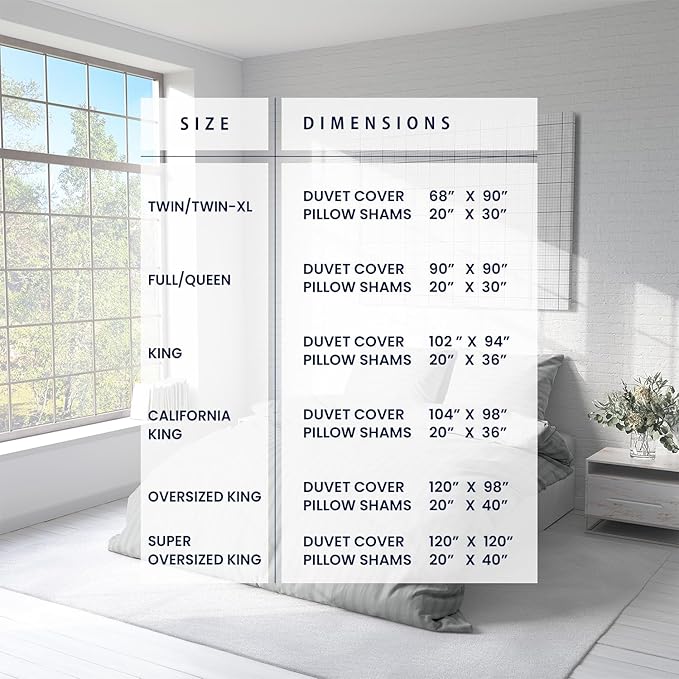 Kotton Culture 1 Pc Queen Size Duvet Cover Only -100% Egyptian Cotton Sateen 600 TC Ultra Soft Premium Durable Comforter Cover Zipper Closure & Corner Ties (Striped Silver, Queen/Full 90" X 90")