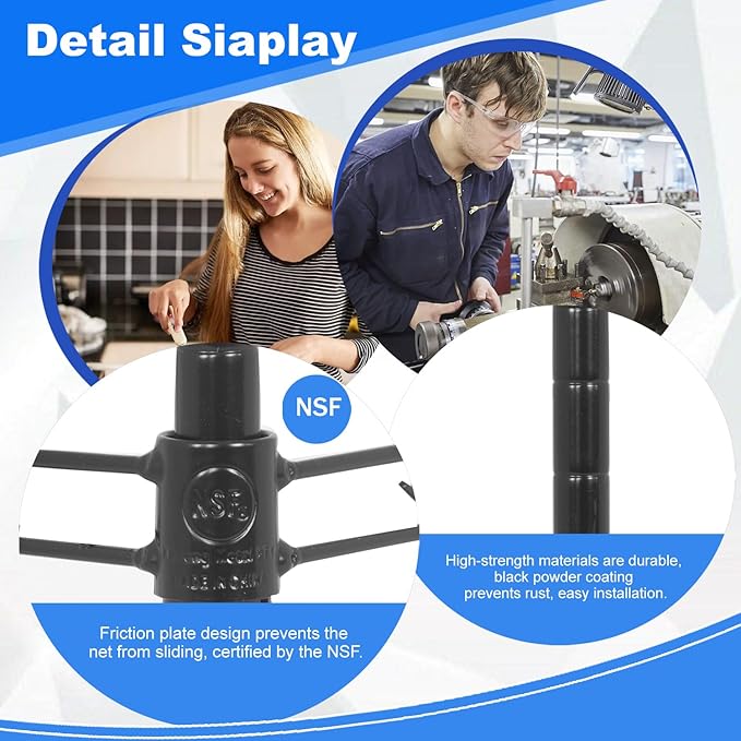 PayLessHere Metal Shelving Storage Shelves Garage Shelving 4-Tier Adjustable Shelf 600 lbs Total Bearing Capacity Multi-Functional Durable Easy Assembly, Black