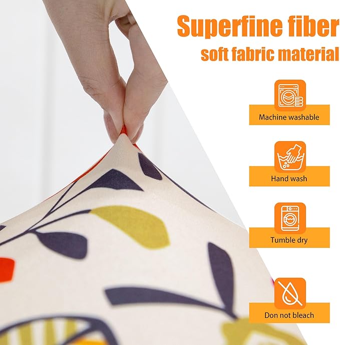 Rv Dinette Cushion Covers,Printing Stretchable Camper Cushion Cover,RV Cushion Slipcover,Rv Couch Cover Replacement for RV Camper Car Bench,2 Backrest Covers and 2 Bench Covers (Flower Vine)