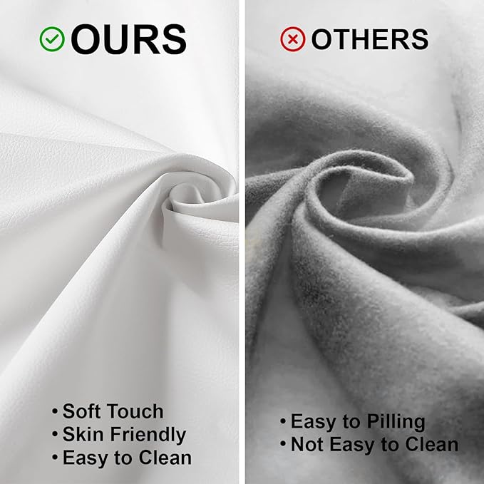 Queen Size Bed Frame with 4 Storage Drawers and LED Lights, Upholstered Platform Bed with Adjustable Headboard and Charging Station, Metal Slats Support, No Box Spring Needed,Easy Assembly, White