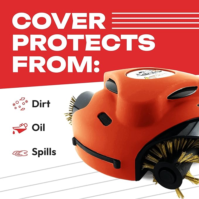 Grillbot Silicone Covers, Ultimate Protection for Your Robotic Grill Cleaner - Durable, Heat & Weather Proof, Easy-to-Use Grillbot Skin