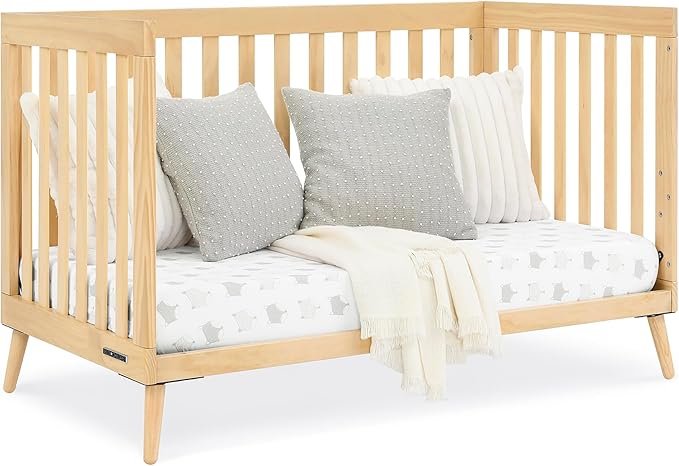 Delta Children Essex 4-in-1 Convertible Crib Greenguard Gold Certified, Natural