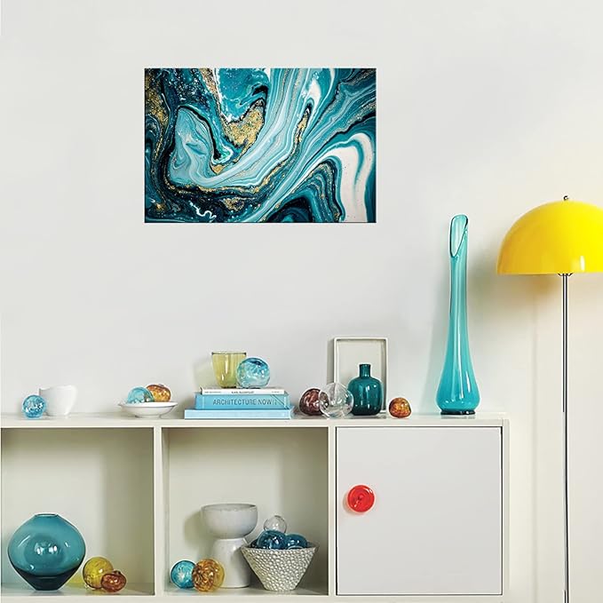 XXMWallArt FC2769 Abstract Texture Wall Art Marble Vortex Canvas Prints Painting for Living Room Bedroom Kitchen Home and Office Wall DecorWall Decor Home Decor