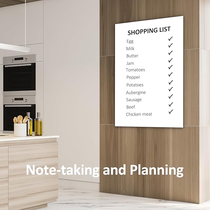 Dry Erase White Board Sticker for Wall (96 × 46)