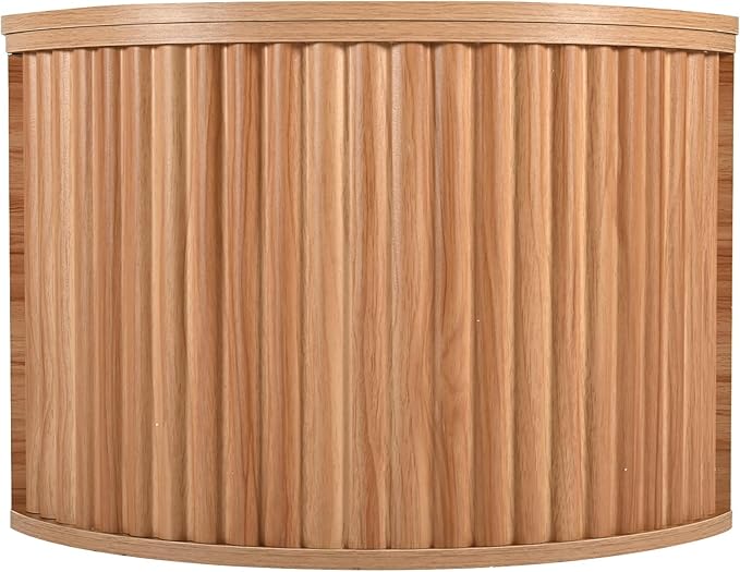 WILLIAMSPACE 47.2'' Lift Top Coffee Table with Hidden Compartment Storage, Modern Wooden Oval Center Table Accent Lift Tabletop Tea Table for Living Room, Light Brown