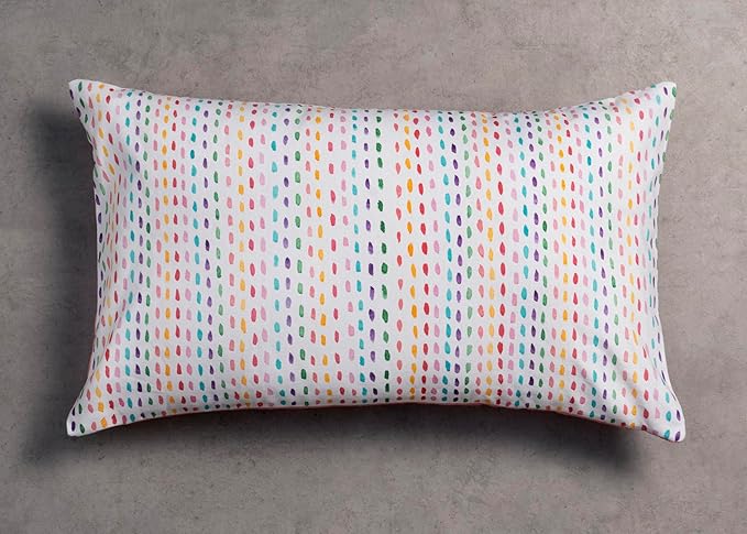 Maison d' Hermine Decorative Pillow Covers 12x20 Inch Rectangle 100% Cotton Throw Pillow Covers with Invisible Zipper for Living Room Couch, Chair, Sofas, Bedroom, Home (Hesperides - Grphic)