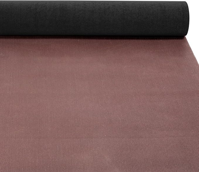 Marine Carpet, 6 FT x 14 FT Black Indoor/Outdoor Area Rug, 0.2" Thick, Waterproof, Non-Slip