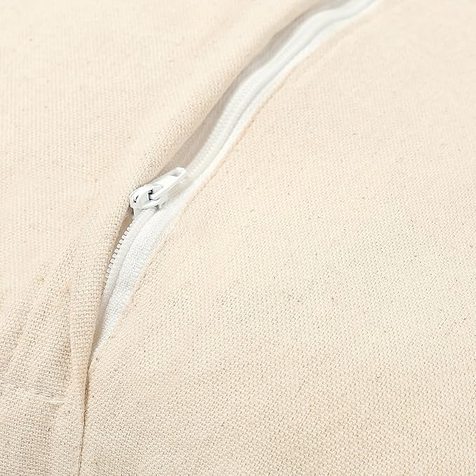 REDEARTH Handmade Boho Throw Pillow Covers - Bohemian Chic Farmhouse Style - Accent Woven Indoor and Outdoor Pillow Cushion Cases for Couch - Bed - Chair - Sofa - Benches – Set of 2-18"x18" - Black