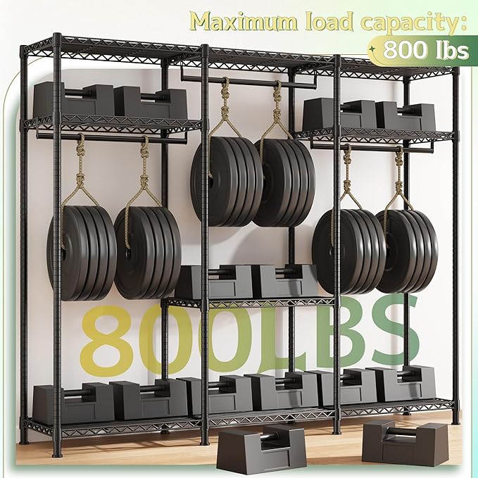 Raybee Heavy Duty Clothes Rack with Cover 800 LBS Clothing Racks for Hanging Clothes for Bedroom 56" Wx 16" Dx75.5 H