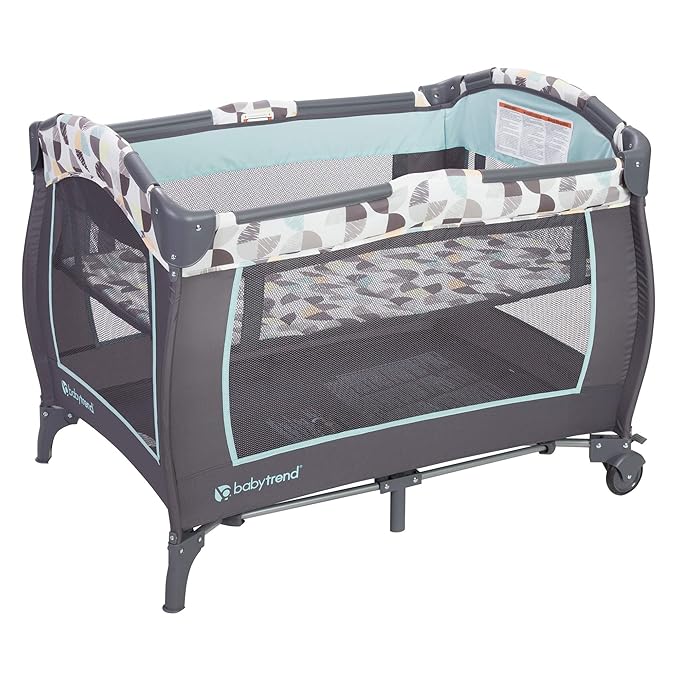 Baby Trend Trend-E Nursery Center® Playard, Doodle Dots