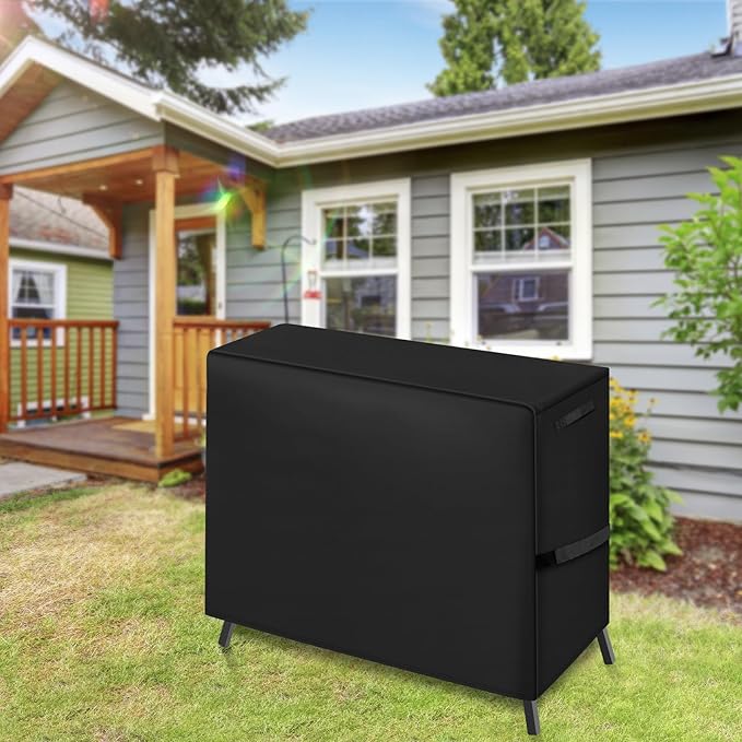 Grill Cover Fits for Blackstone 1555 Tailgater Gas Grill and Griddle Combo, 600D Heavy Duty BBQ Waterproof Flat Top Gas Outdoor Griddle Cover