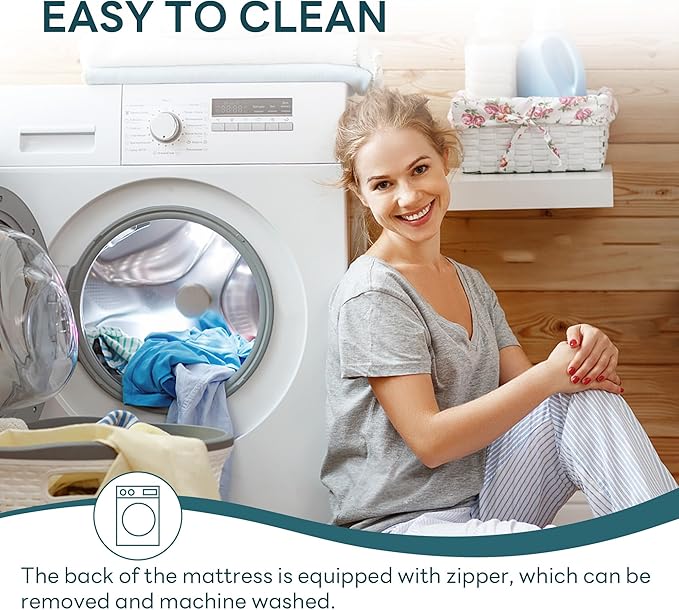 King Mattress 10 Inch, Memory Foam Mattress, Green Tea Cooling Gel Infused for Pressure Relief, Bed in a Box CertiPUR-US Certified & Fiberglass Free