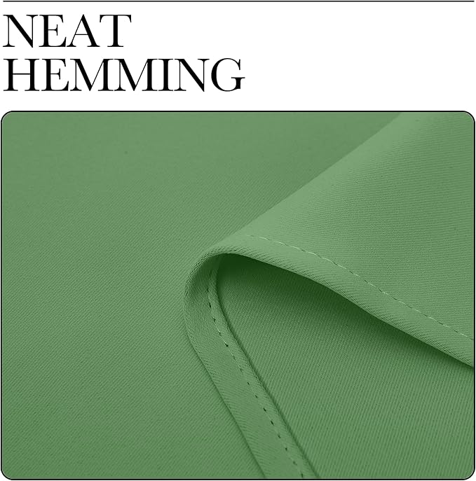 NICETOWN Froest Green Blackout Curtains 86 inches Length for Living Room, 2 Panels, 55" Wide, Thermal Insulated Long Drapes for Large Window