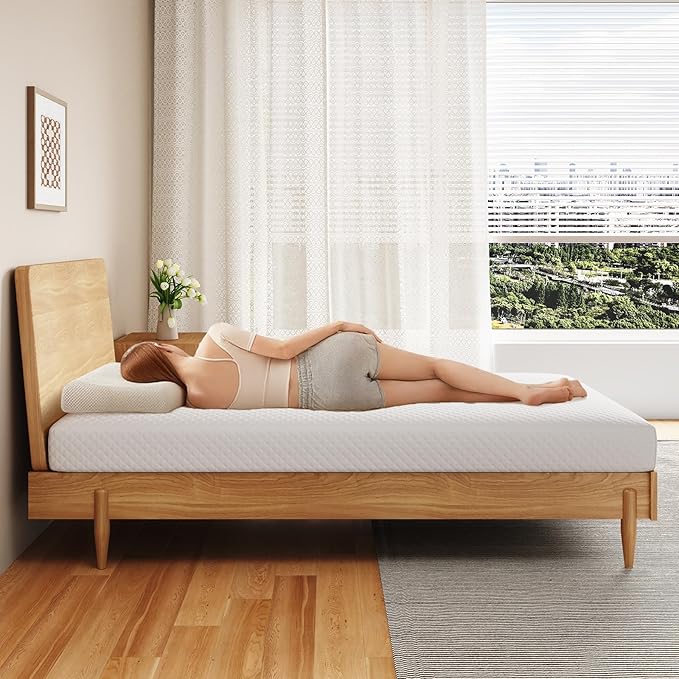 6 Inch King Size Mattress in a Box,Memory Foam Mattress for Comfort Sleep, Cooling Night Sleep & Pressure Relief, Ships Compressed (6", King)