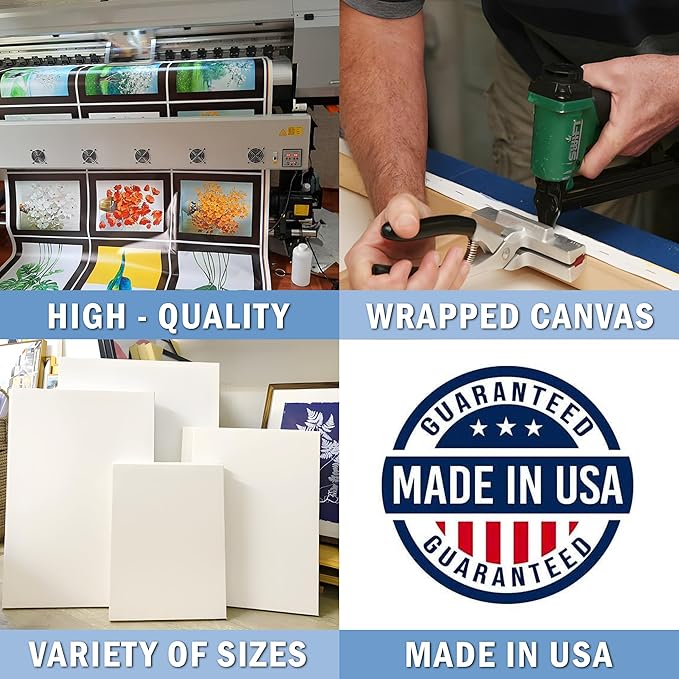 MAZUKO Personalized Custom Canvas Prints - Photo On Canvas Picture Gifts Photo Prints Canvas Personalized Wall Art Ideal for Home Decor (S2)