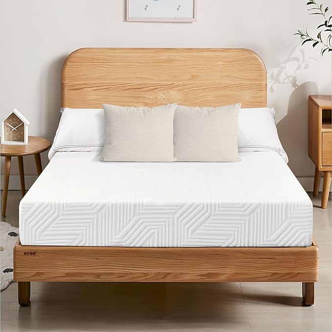 6 Inch Full Memory Foam Mattress,Cooling Gel Full Size Mattress in a Box,Medium Firm Mattresses for Pressure Relief,Double Mattress,CertiPUR-US Certified