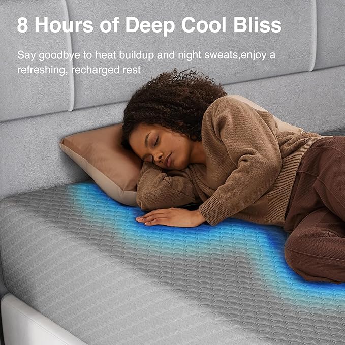 Novilla 14 inch King Size Mattress, Cooling Memory Foam Mattress King with Enhanced Airflow, Pressure Relief & Durable Support, CertiPUR-US Certified Mattresses in a Box with Breathable Fabric