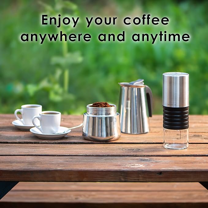 Mixpresso 9 Cup Greca Stovetop Espresso Pot 450ml/15oz, Moka Pot with Coffee Percolator Design, Stainless Steel Stove Top Coffee Maker for Camping or Home Use,Italian Stovetop Espresso Maker