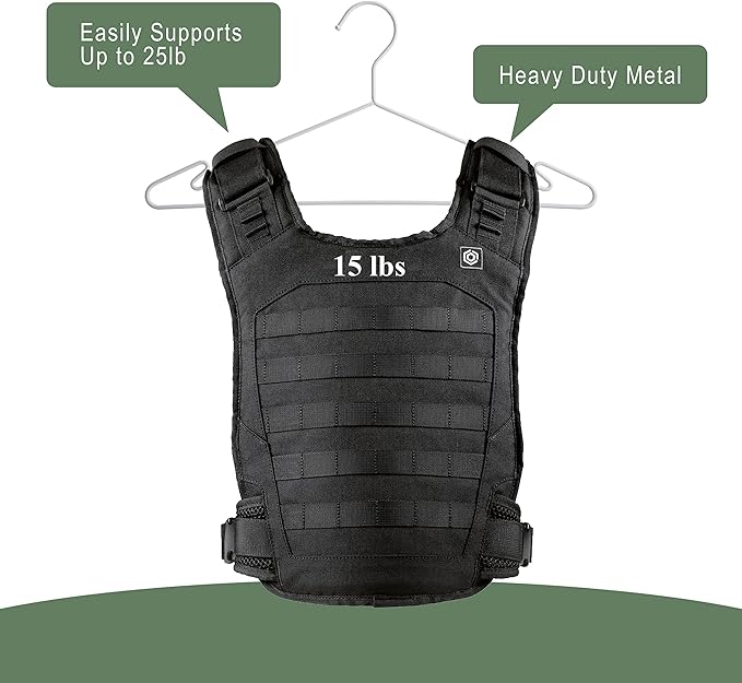 Luxurious Hanger Set Premium Metal Hangers with Unique Hook Design Durable & Sturdy Coat Hangers 3.2mm Thick Withstands 15lbs Weight Smooth Powder Coated Finish Compact Shirt Hangers - 40 Pack Black