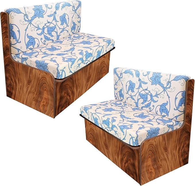 Rv Dinette Cushion Covers,Printing Stretchable Camper Cushion Cover,RV Cushion Slipcover,Rv Couch Cover Replacement for RV Camper Car Bench,2 Backrest Covers and 2 Bench Covers (Convallaria Majalis)