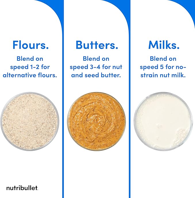 nutribullet SmartSense 5-speed, full-size blender, 1400 Watt- Matte Black