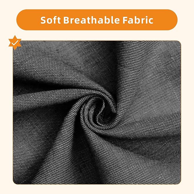 Sectional Sofa Couches for Living Room - 78'' Dark Grey 3 Seat L-Shaped Couch with Storage Ottoman, Modern Linen Convertible Sectionals Sofas with Chaise for Apartment, Office, Small Space