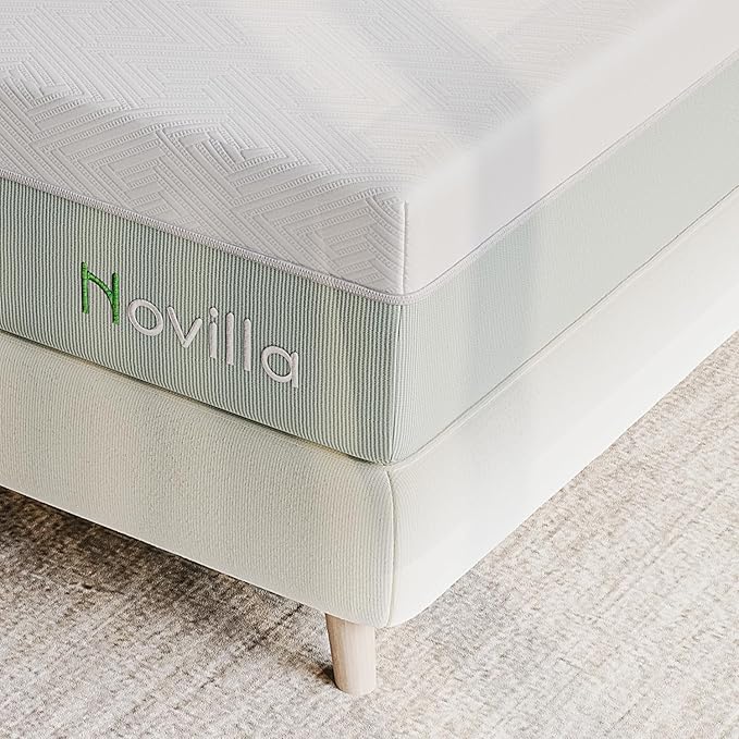 Novilla Mattress Cal King Size,12 Inch Gel Memory Foam Mattress in a Box for Cool Night & Motion Isolation,Medium Firm Feel, Bliss