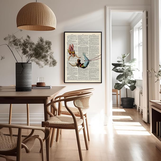 Poster Master Dictionary Art Poster - Acrobat Print - Circus Art - Entertainment Art - Gift for Men, Women & Performer - Chic Decor for Living Room, Bedroom, Dorm or Office, 18x24 Unframed Wall Art
