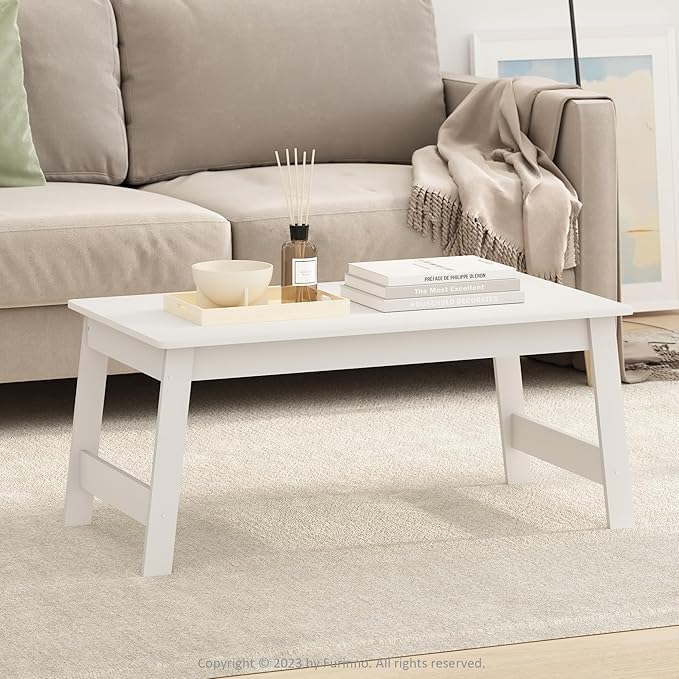 Furinno Beginning Coffee Table, White