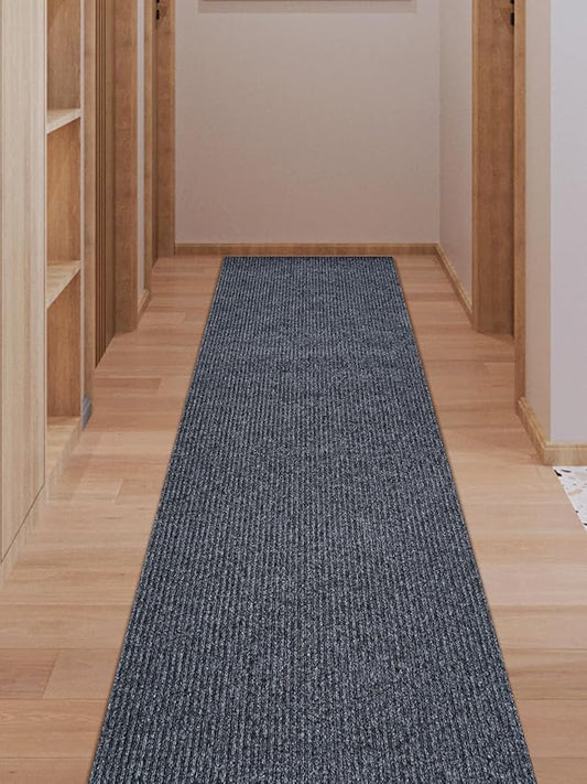 Runner Rugs 3 x 10 ft with Rubber Backing, Non Slip Indoor Outdoor Rug Carpet Runner for Hallway Waterproof Custom Size Floor Mat Area Rugs for Entryway Balcony Patio Kitchen Garage Stair Laundry