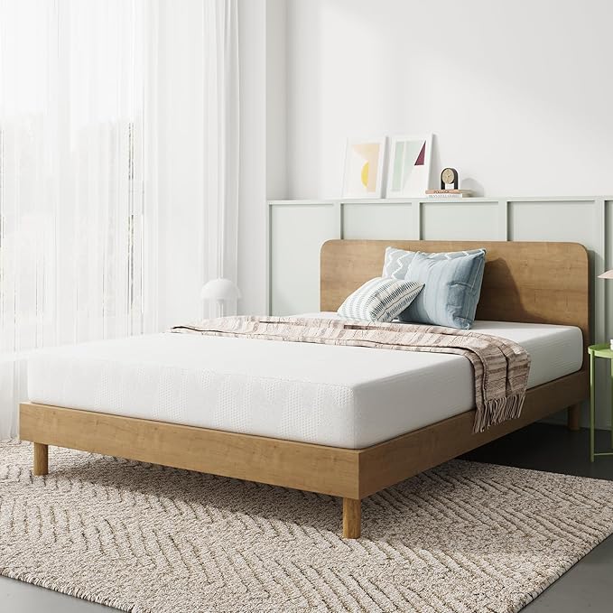 Novilla 6 Inch King Size Mattress in a Box, King Gel Memory Foam Mattress with Comfort Foam for Cooling Night Sleep, Comfort Support and Pressure Relief, CertiPUR-US Certified