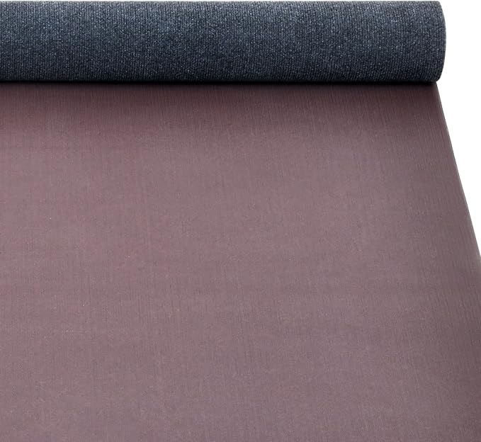 Marine Carpet,6 FT x 14 FT Dark Gray Indoor Outdoor Carpet 0.2" Thick Boat Carpet with Water-Proof TPE Backing, Non-Slide Outdoor Marine Carpet Roll for Home, Patio, Porch, Deck