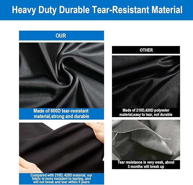 Ninja Woodfire Outdoor Grill Cover,with Pockets,Fit for Ninja Stand OG701/OG751/OG850/OG951, Grill Cover