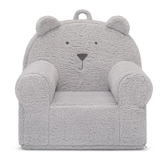 GAP babyGap Sherpa Bear Chair - Greenguard Gold Certified, Grey