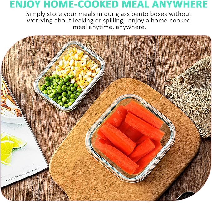 24 Pieces Glass Food Storage Containers Set,Glass Meal Prep Containers-Stackable Airtight Glass Storage Containers with lids,Freezer, Microwave, Oven Safe,White