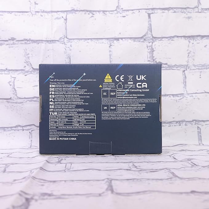 3D Night Lights for Children, Kids Night Lamp, Monster Trucks for Boys, 16 LED Colors Changing Lighting, Car Shape Acrylic Lighting Table Desk Bedroom Decoration, Ideas Birthday Xmas