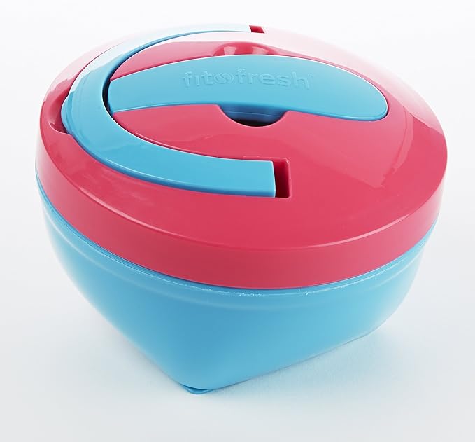 Fit & Fresh Kid's Spill-Proof Meal Container, 14 ounce capacity, Colors may vary