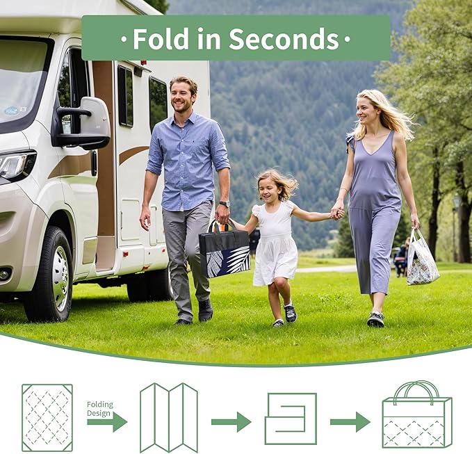 Outdoor Rug 9’x12’ Waterproof for Patio Clearance, Reversible Indoor Outdoor Plastic Straw Camping Rug Carpet, RV Mat, Large Area Rug for Deck, Backyard, Balcony, Porch, Beach, Blue & White